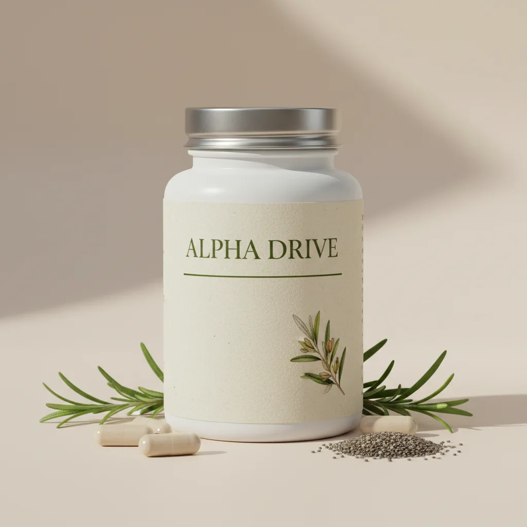 Alpha Drive -ravintolisäpurkki